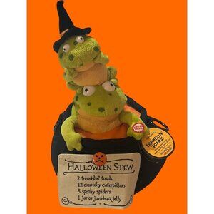 Hallmark Tremblin Toads Halloween Stew Animated Plush With Sound & Motion 2008
